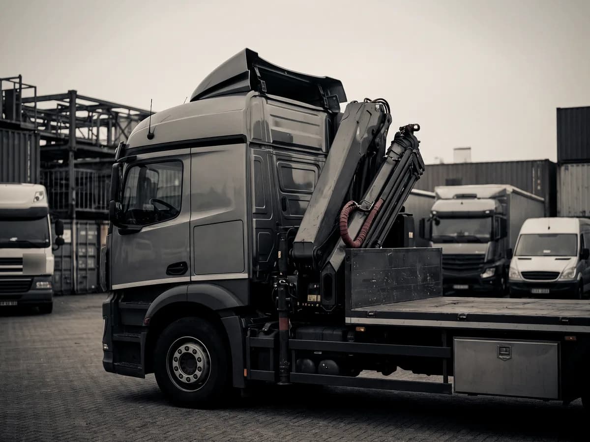 Ankauf: LKW mit Kran